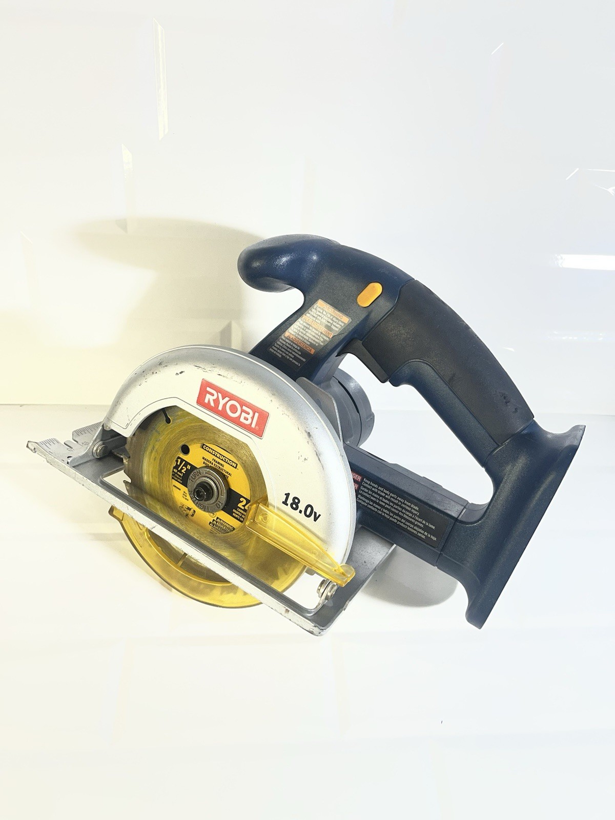 18V Ryobi P501 Blue Cordless Circular Saw TOOL ONLY No Battery Incl. Tested
