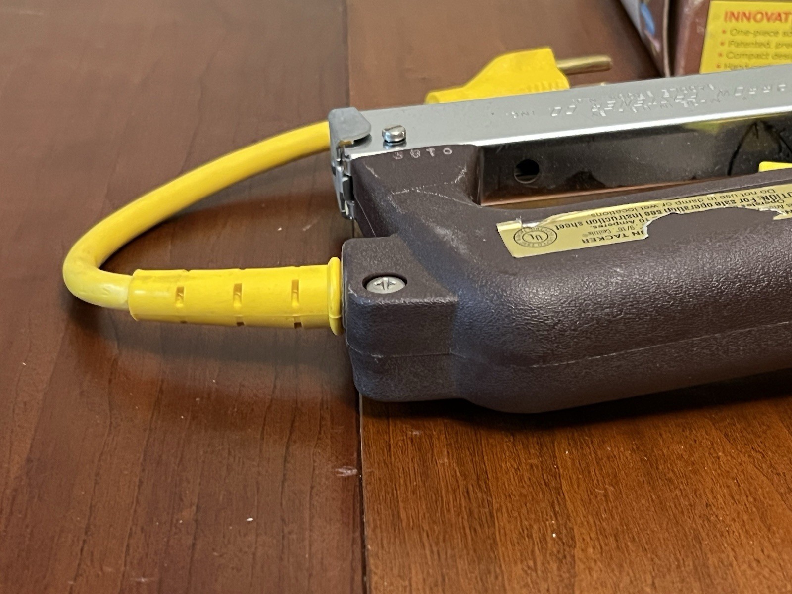 VTG Arrow ETN-50 Electric Staple Gun W/ Original Box ELECTRO-Matic TESTED WORKS