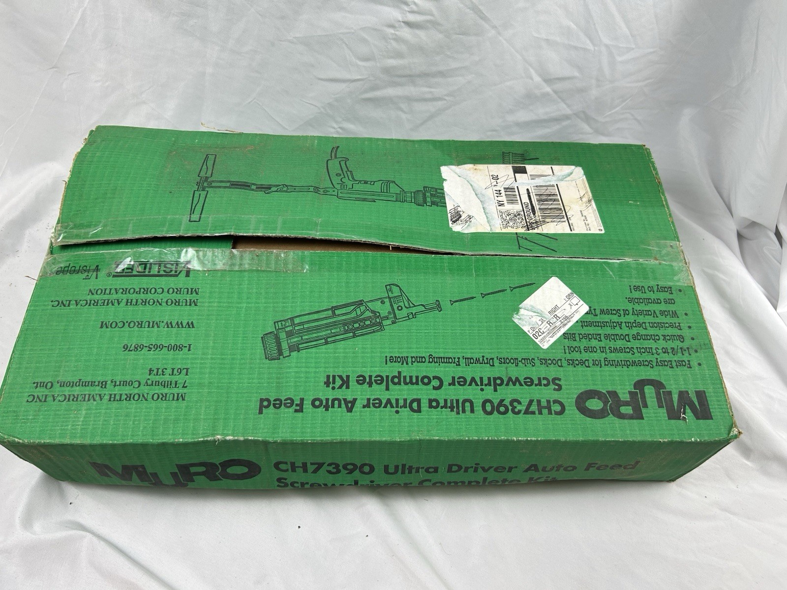 MURO® Ultra Driver Auto Feed Screw Gun Driver System with Makita Drill CH7390