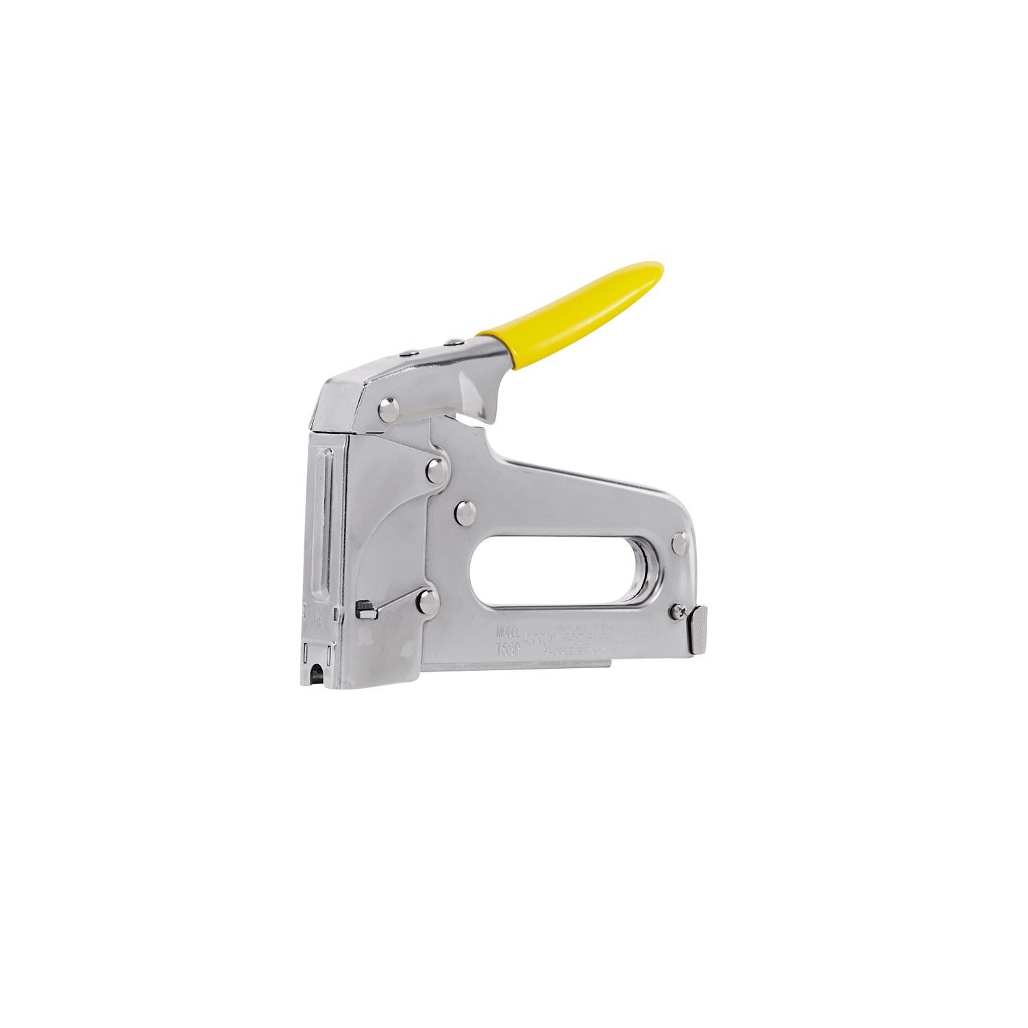Arrow Fastener T59 Chrome Black Heavy Duty Manual Staple Gun 5/16 in.