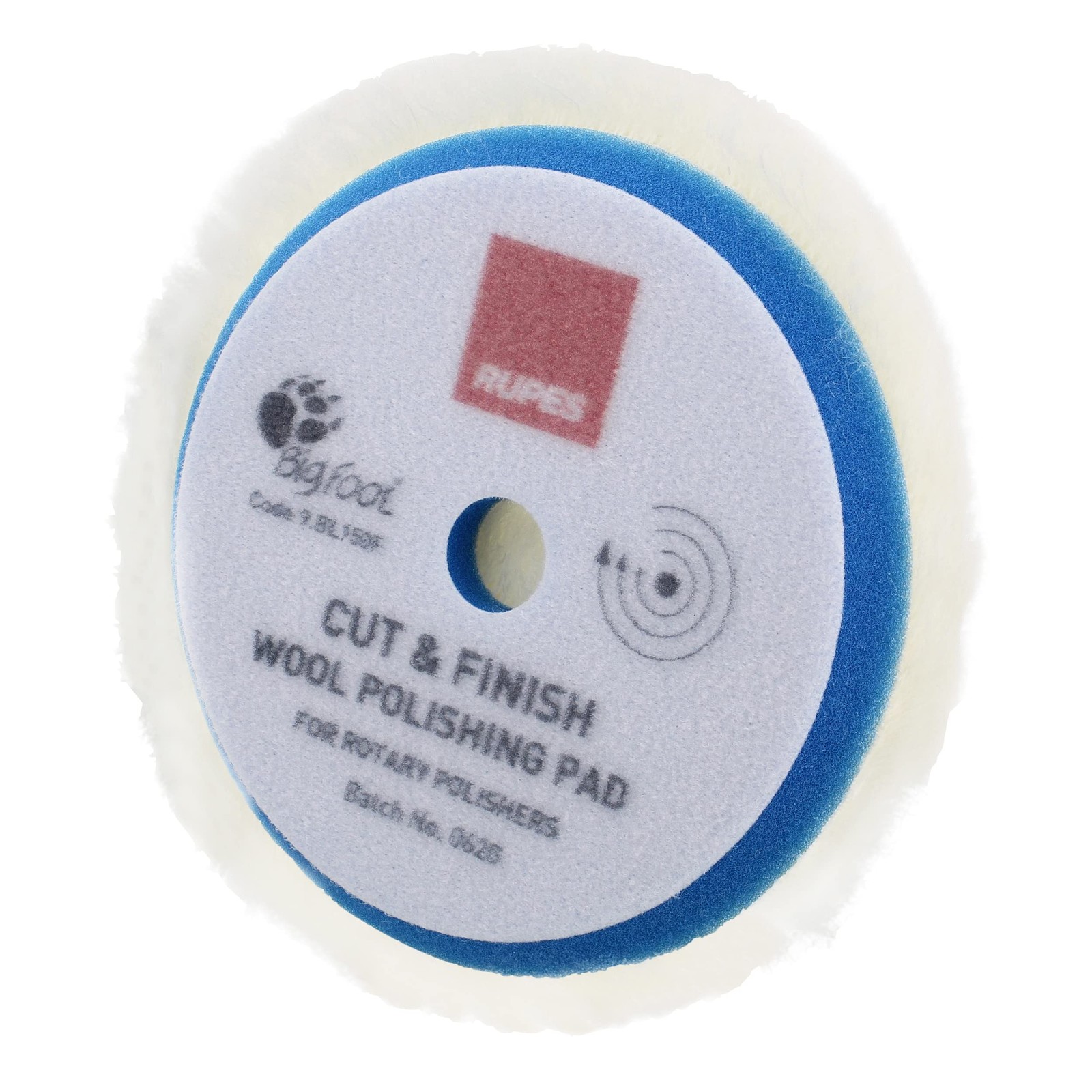 Cut & Finish Wool Rotary Pad – 5&Prime;