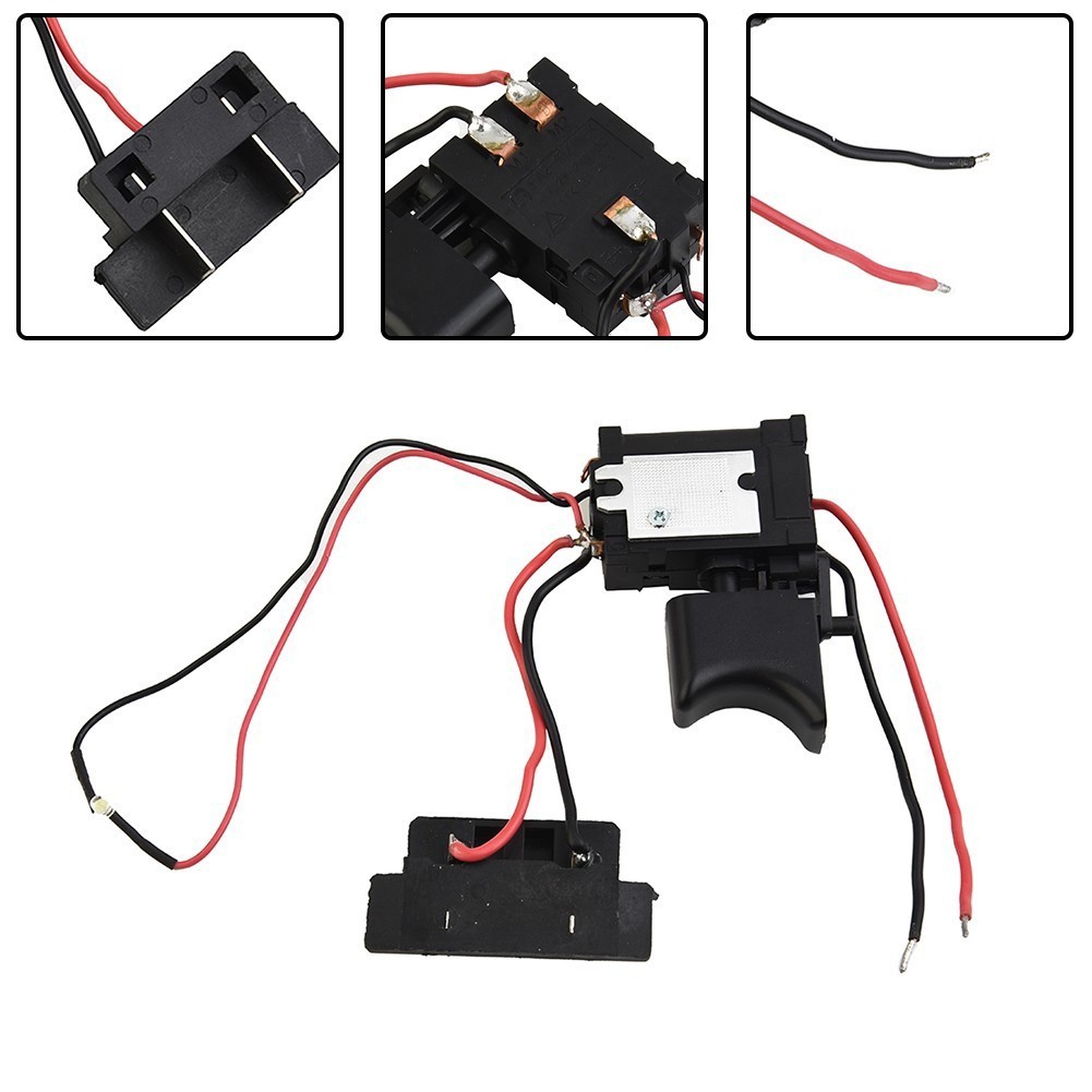 Trigger 12V14.4V18V Black Cordless Drill Plastic/Metal HOT SALE FITTINGS