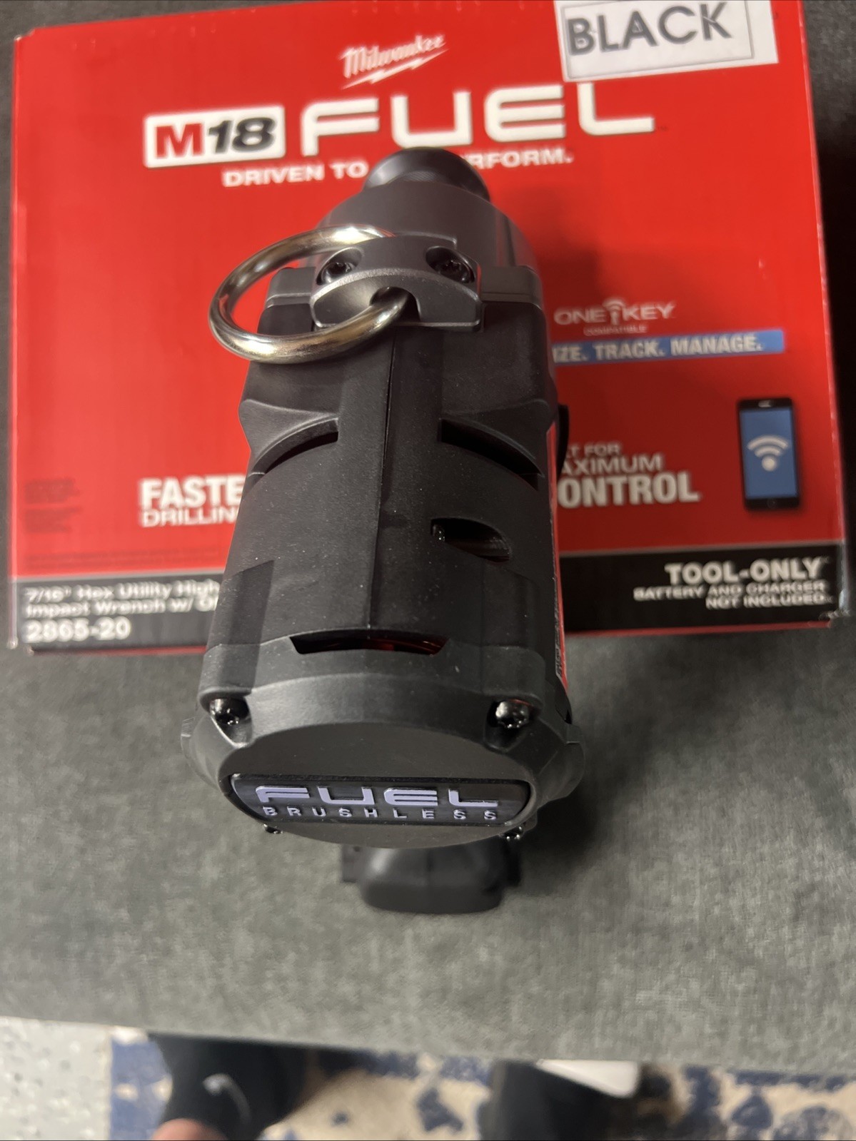 Milwaukee 2865-20 M18 FUEL 7/16 in Hex Utility| High Torque Impac Wrench BLACK
