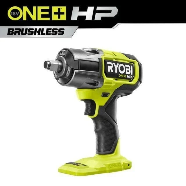 NEW Ryobi ONE+ HP 18V Brushless 4-Mode 1/2&Prime; Impact Wrench P262 (tool only)
