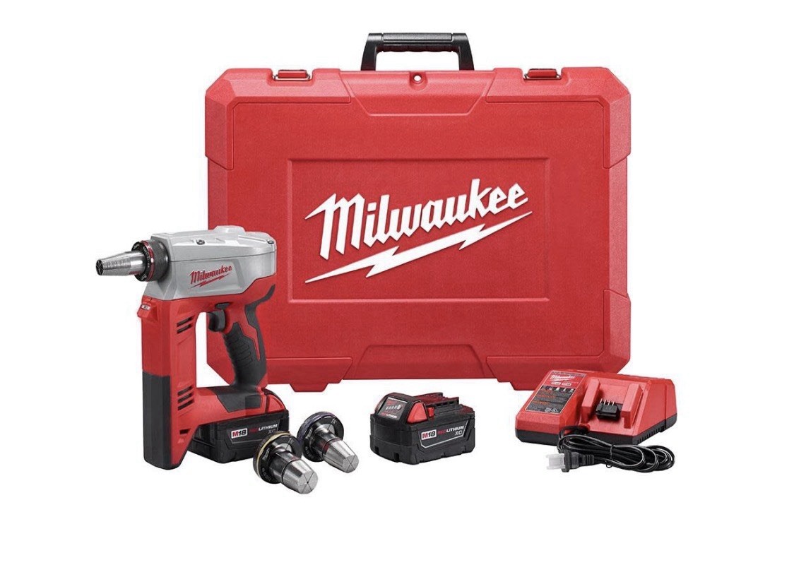 Milwaukee M18 2632-22XC 18V Propex Lithium-Ion Cordless Expansion Tool Kit