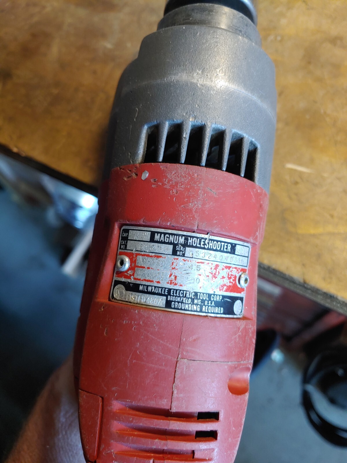 Milwaukee 0234-1 1/2 inch Magnum Drill, 0-700 RPM