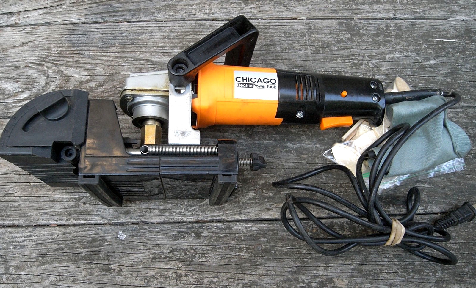 4&Prime; CHICAGO ELECTRIC PLATE JOINTER 6A 10,000 RPM ..FOR PARTS REPAIR…