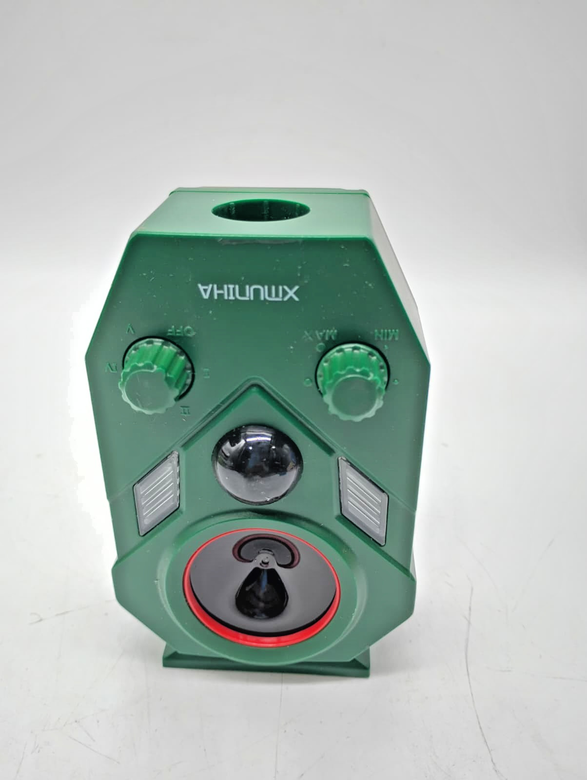 Solar Ultrasonic Animal Repellent IP65 Waterproof Deer Cat Rabbit Deterrent