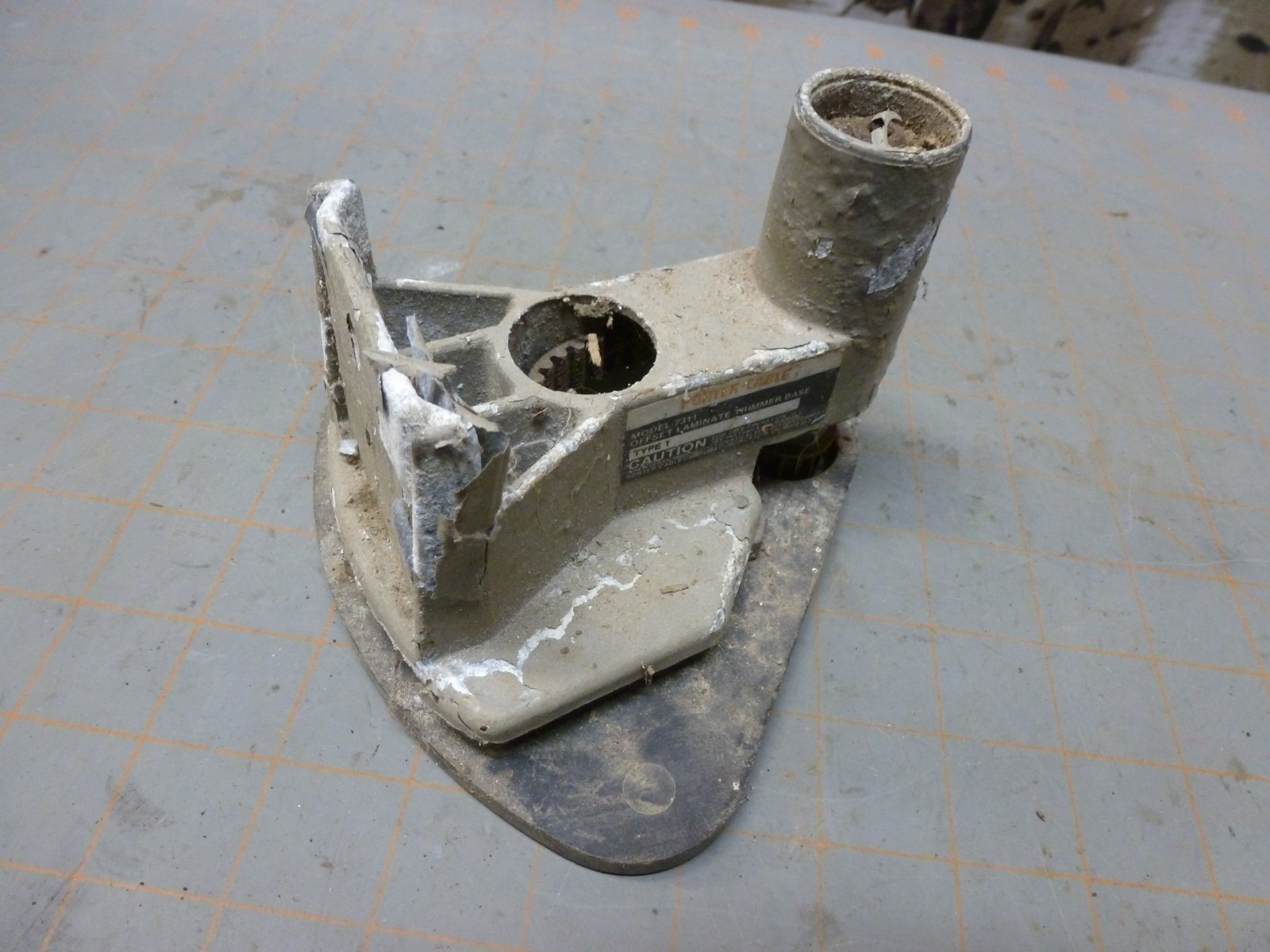 As-Is Porter Cable 7311 Offset Laminate Trimmer Base Type 1