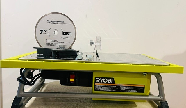 Ryobi WS722, 120 V, 7 in Tile Saw