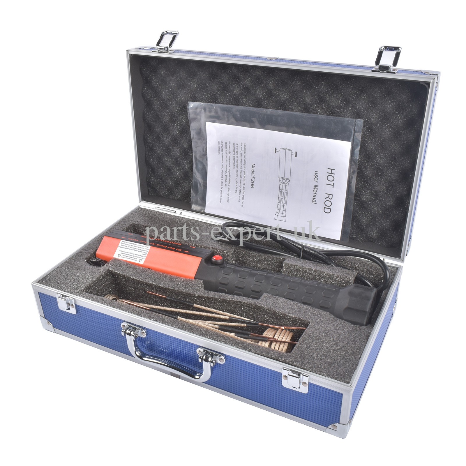 110V Magnetic Induction Heater Kit Automotive Flameless Bolt Heat Tool + 8 Coils
