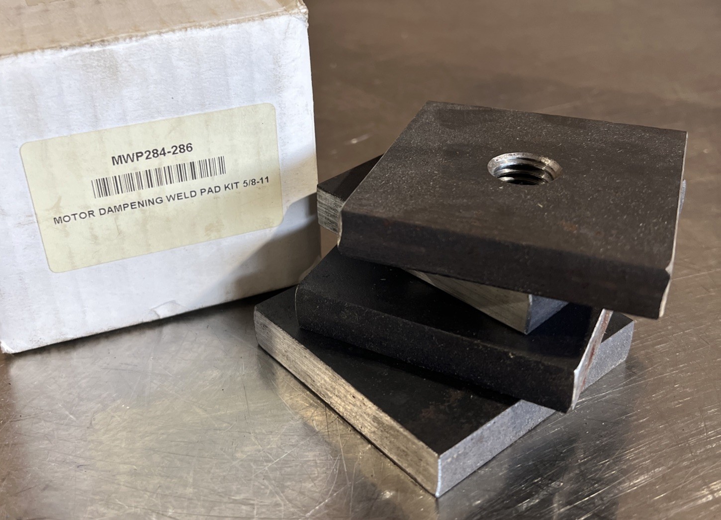 MWP284-286 : Dampening Bar Weld Pad Kit Nos Surplus
