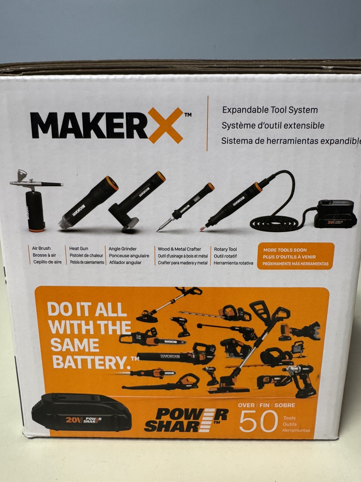 WORX WX988L Wood & Metal Crafter Rotary Tool Kit –