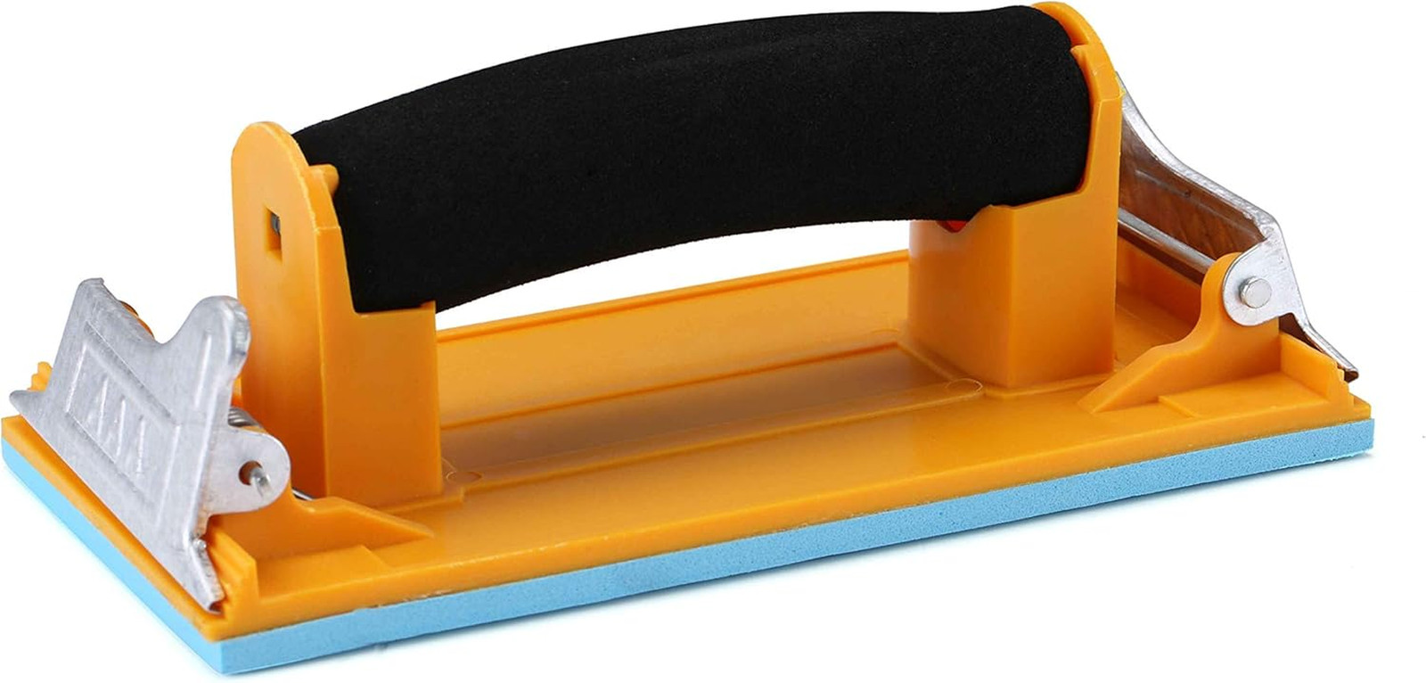 Hand Sander Sponge Grip For 9&Prime; x 3.6&Prime; Sandpaper Drywall Wood Metal Clamp Holder