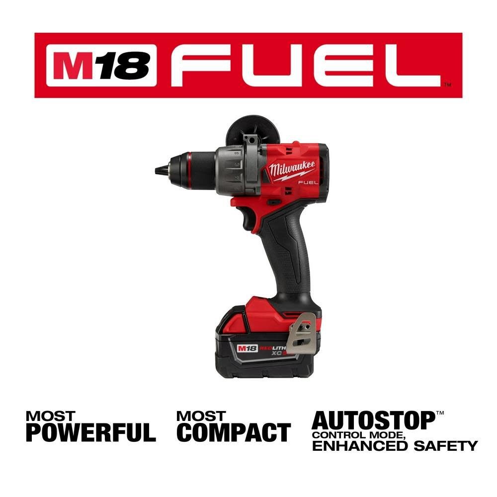 Milwaukee M18 Fuel 1/2Inch Hammer Drill/driver Kit