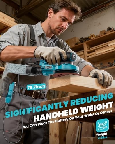 Random Orbital Palm Sander Brushless Power Tool