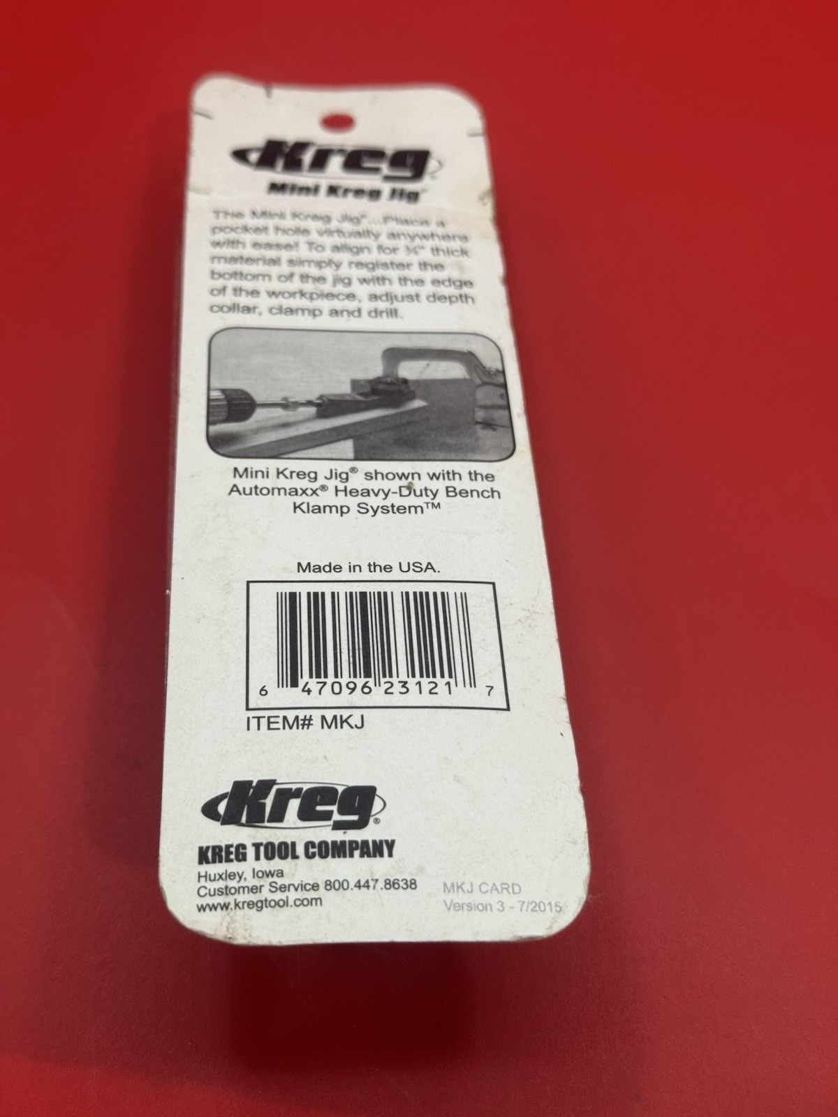 Kreg MKJ Mini Kreg Jig New E6