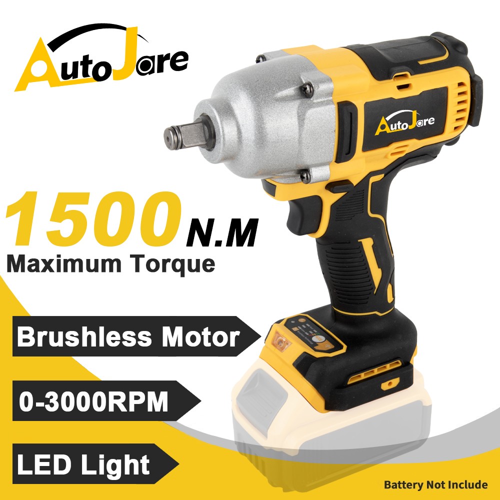 1500N.M 1/2  » Cordless High Torque Impact Wrench For DeWalt Battery Tool Only