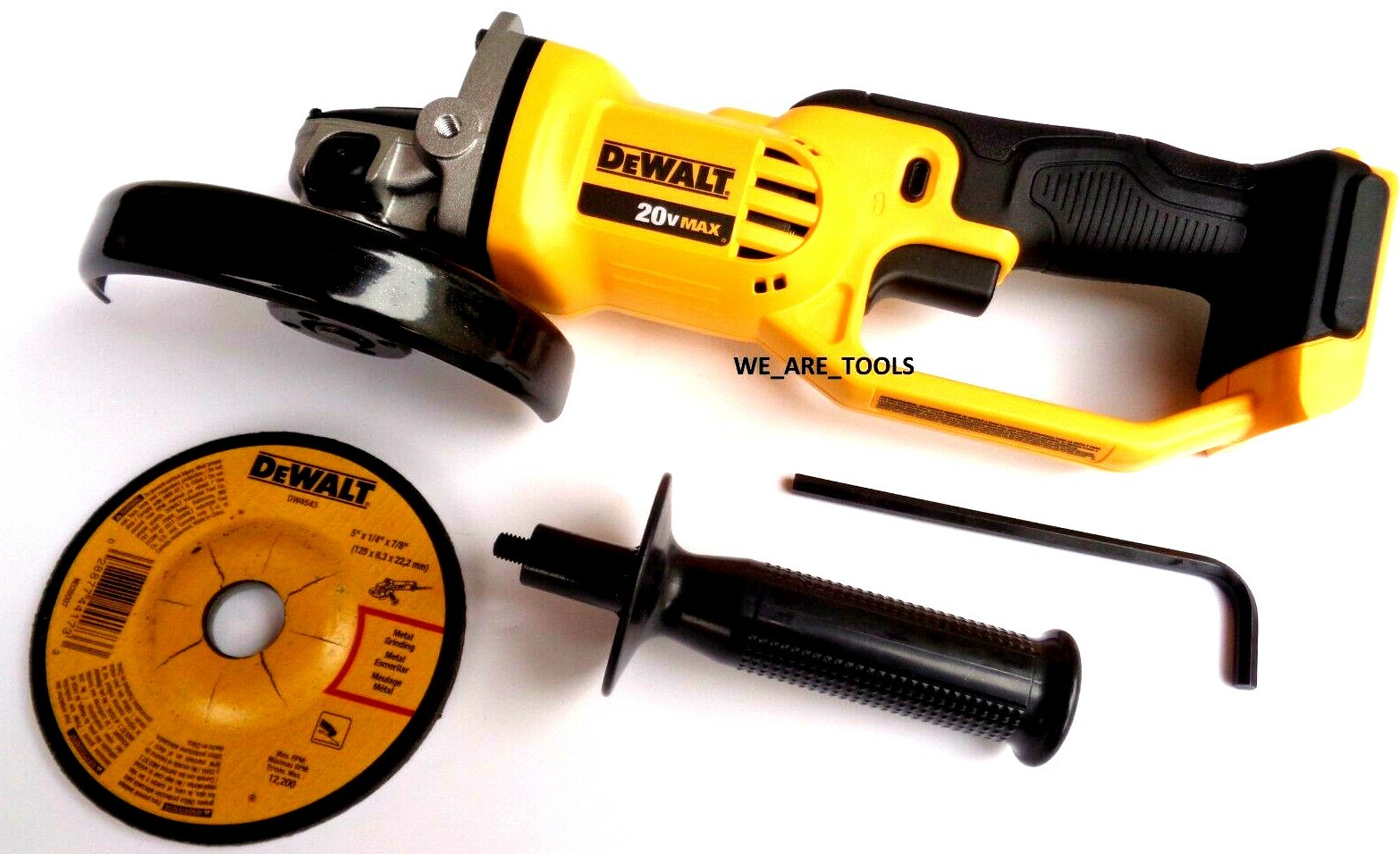 Dewalt Angle DCG412B 20V Cordless Battery Angle Grinder 4 1/2 20 Volt