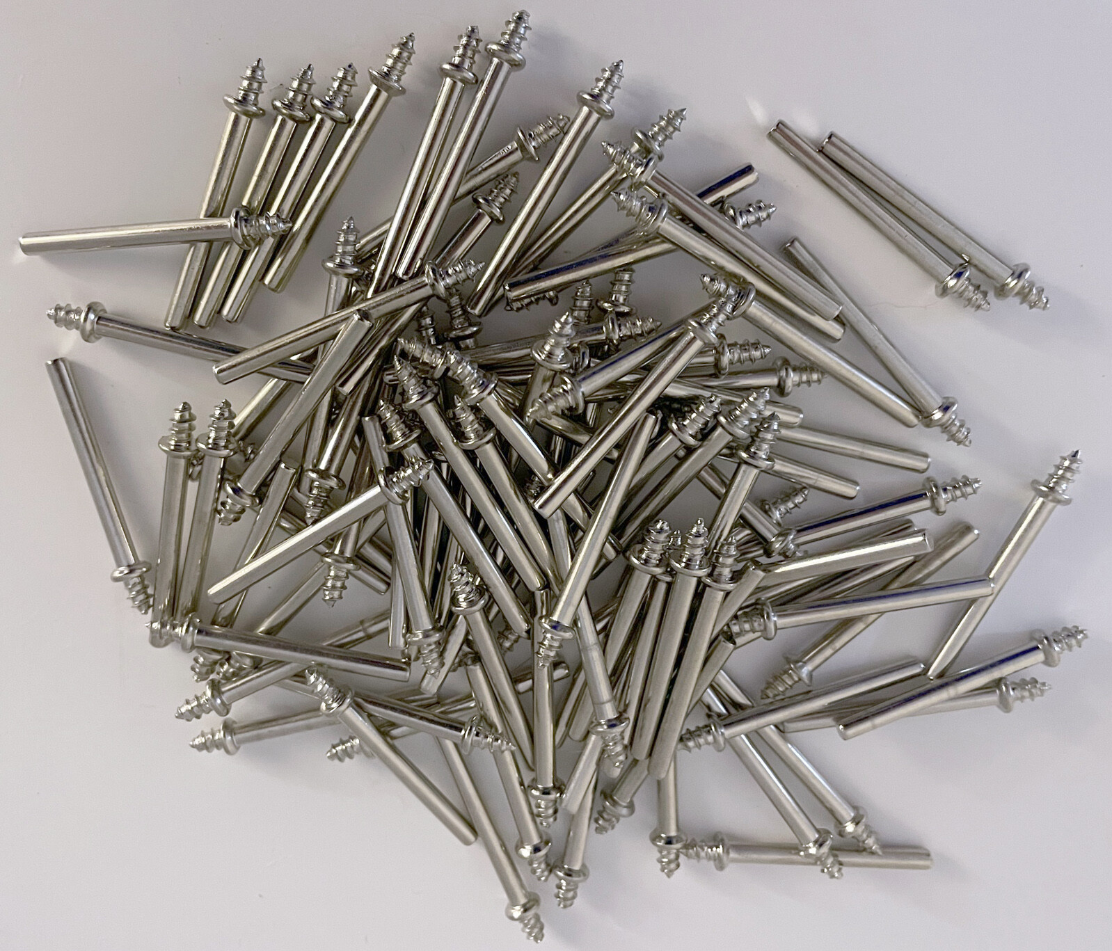 100 PC LOT NEW DREMEL 401 ROTARY TOOL MANDREL ARBOR 1/8&Prime; SHANK 1/16&Prime; SCREW #401