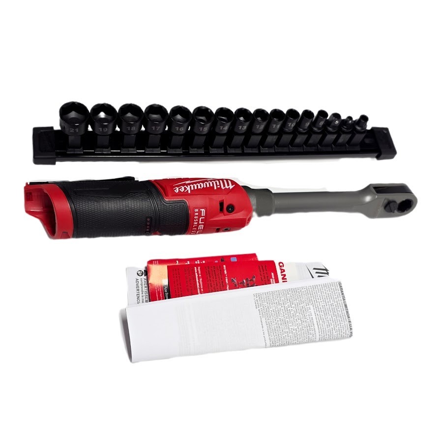 Milwaukee 3050-20 M12 FUEL 12V INSIDER Extended Reach Box Ratchet w/ Socket Set