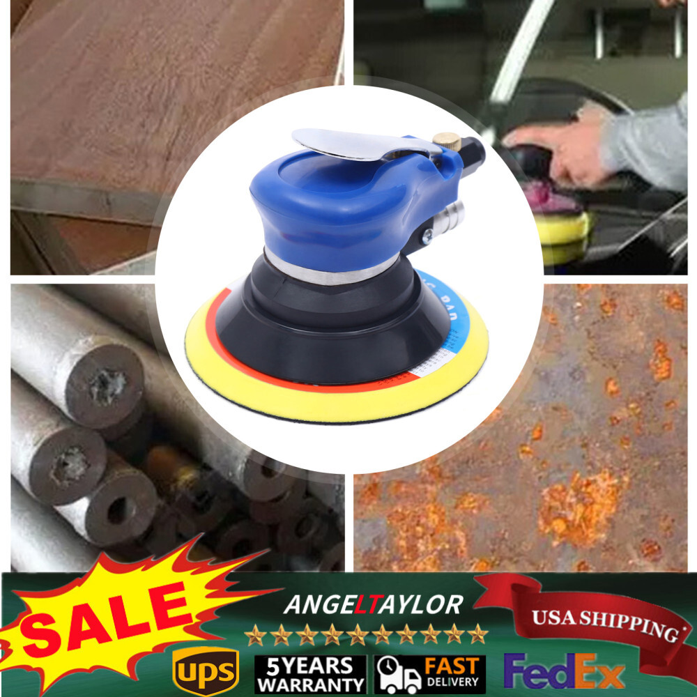 6inch Palm Air Sander Random Orbital Auto Body orbit DA Sander Tools 10000 RPM