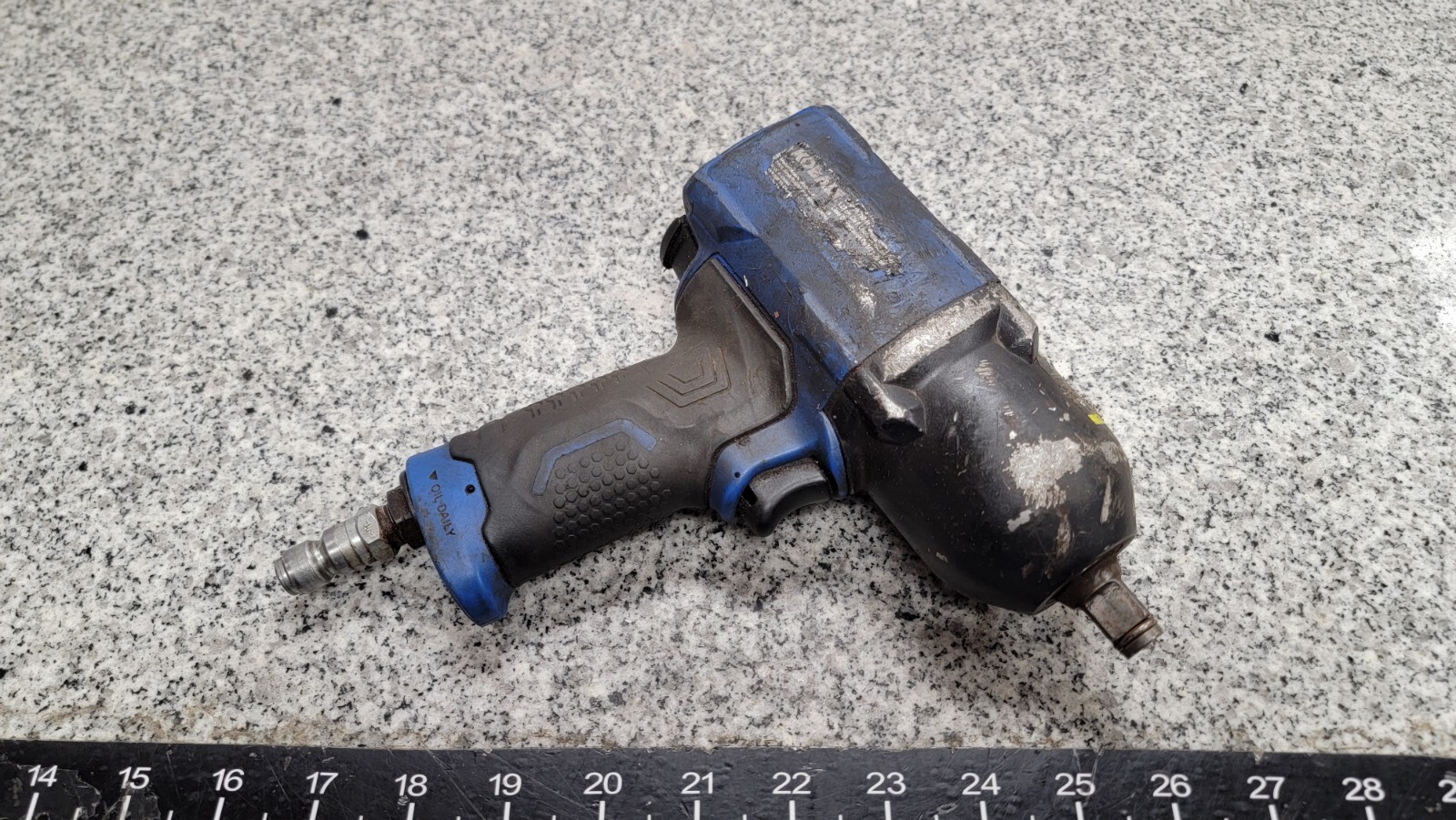 Kobalt SGY-AIR228 1/2&Prime; 750ft-lb MAX Torque Pneumatic Impact Wrench a-x