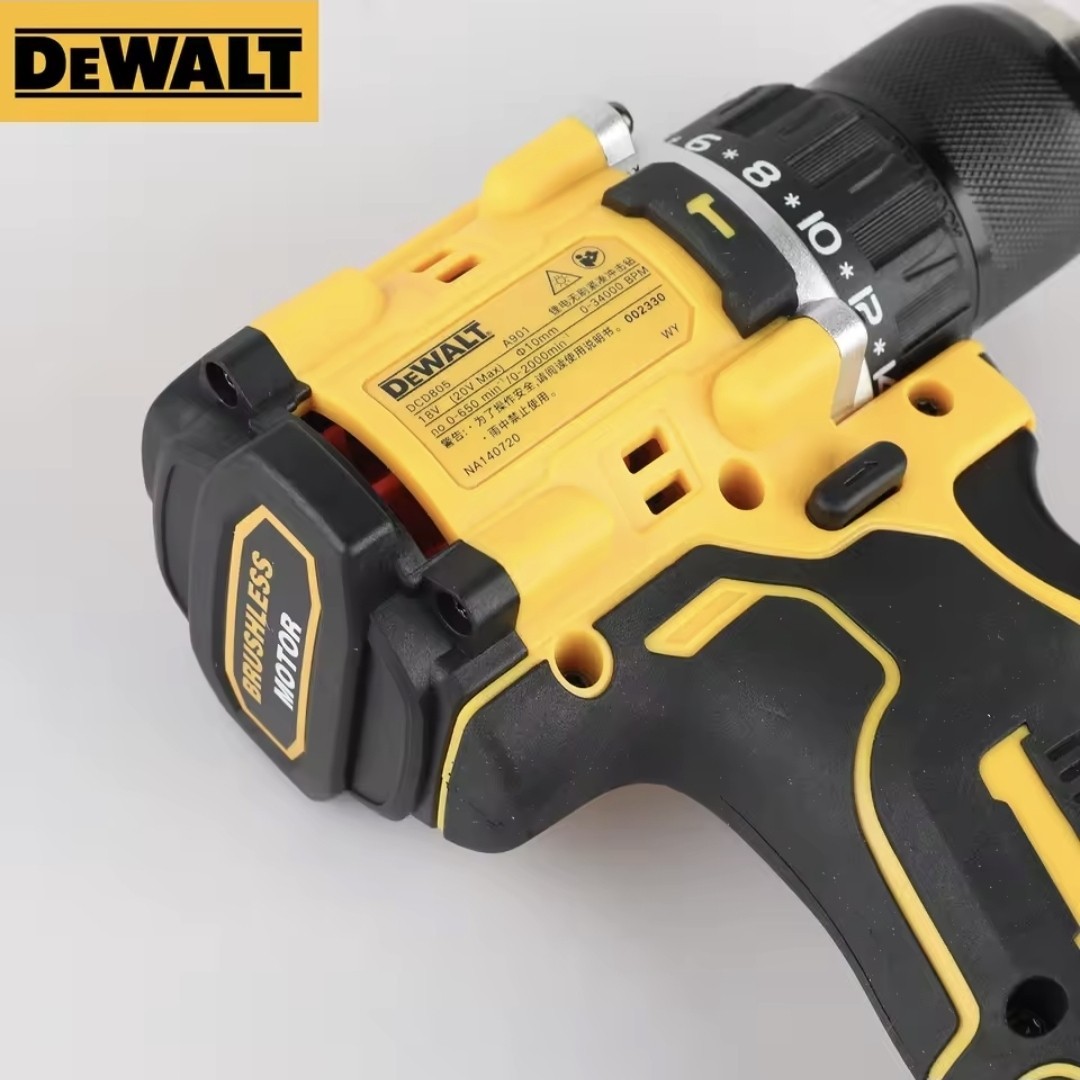 DEWALT DCD805 20V MAX Brushless Hammer Drill Impact Screwdriver Bare Tool Only
