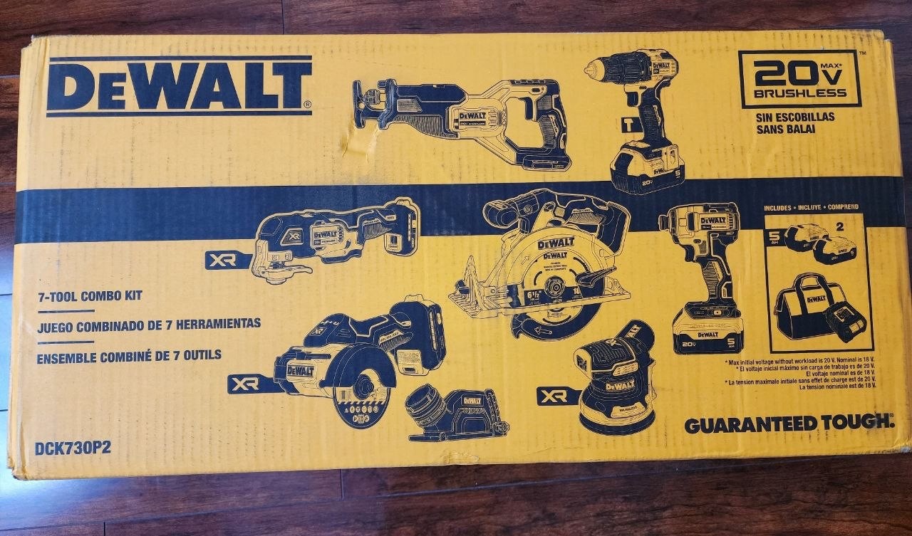 DEWALT 20V Max 7-Tool Combo Kit