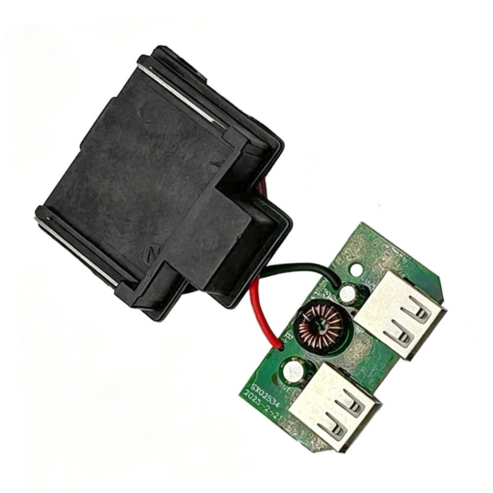 For 21V Input Dual USB 5V Output Power Adapter for Phones and Small USB Devices
