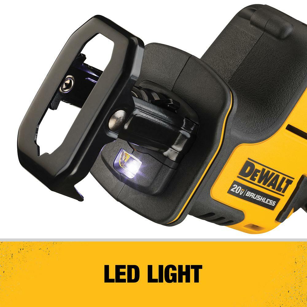 DEWALT CANADA 20V Cordless Brushless One-Handed Reciprocating Saw (Bare)