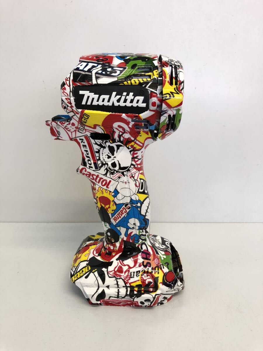 Makita Impact Driver Custom Housing Sticker Bomb Pattern Glossy Specification