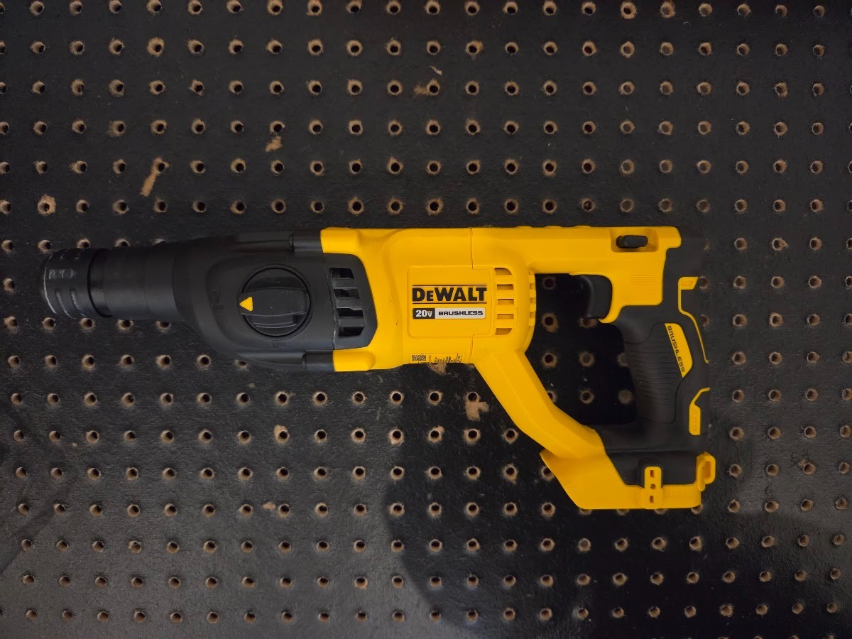 Returned A: Dewalt DCH133B 20V Brushless Cordless Rotary Hammer Drill (24-ANH)