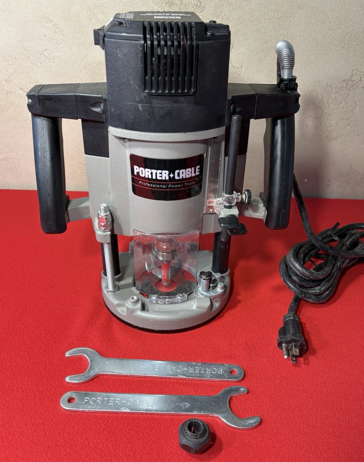 PORTER CABLE 7539 3-1/4HP Variable Speed Production Plunge Router *Made In USA!
