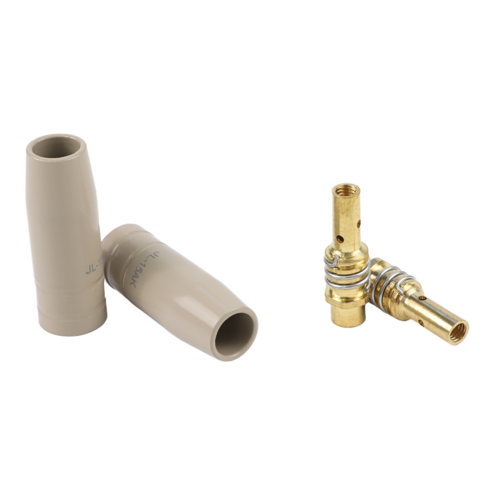 14pc Copper Welding Nozzle Kit with 15AK Insulated Coating for Industrial Use