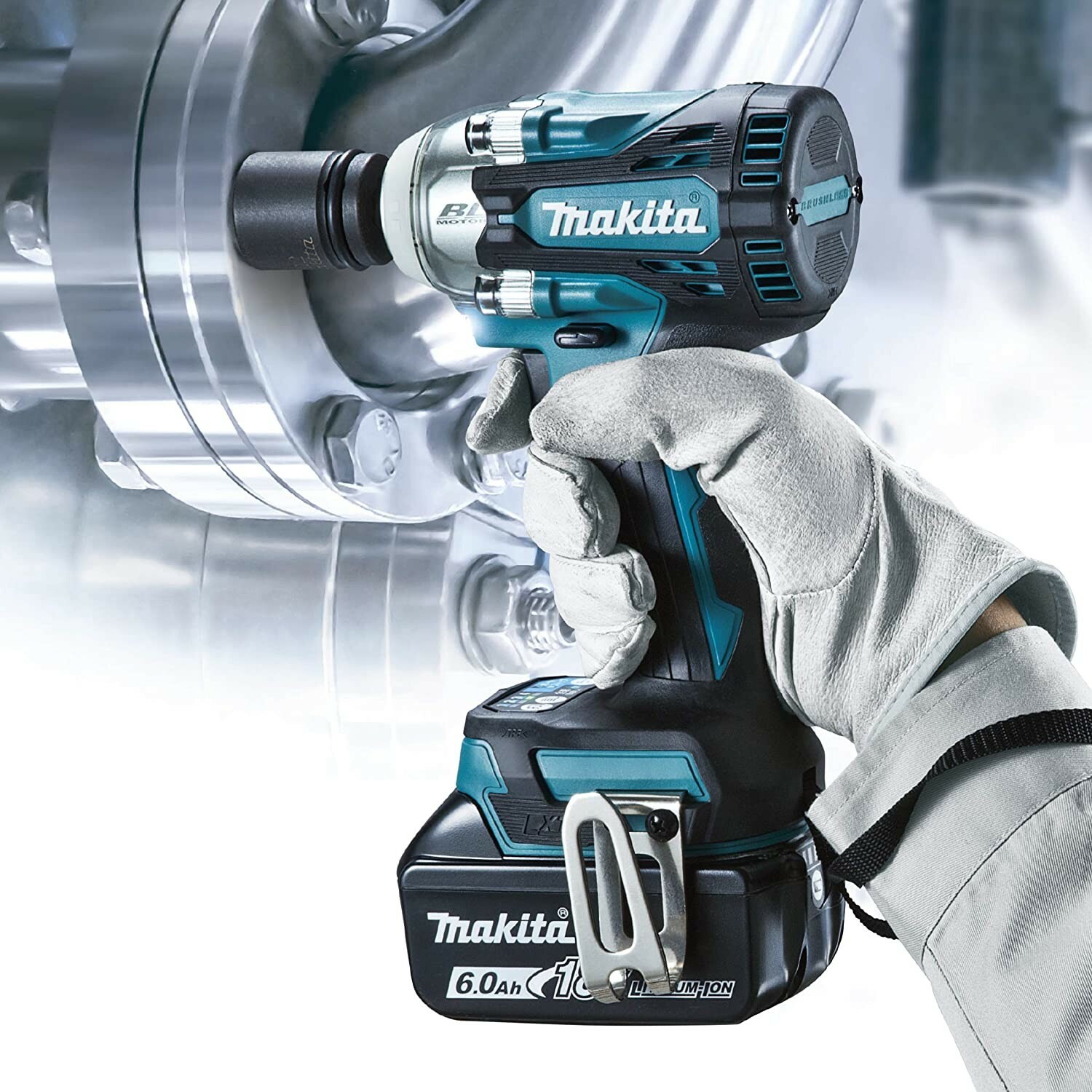 Makita Rechargeable Impact Wrench 18V Body Only TW300DZ