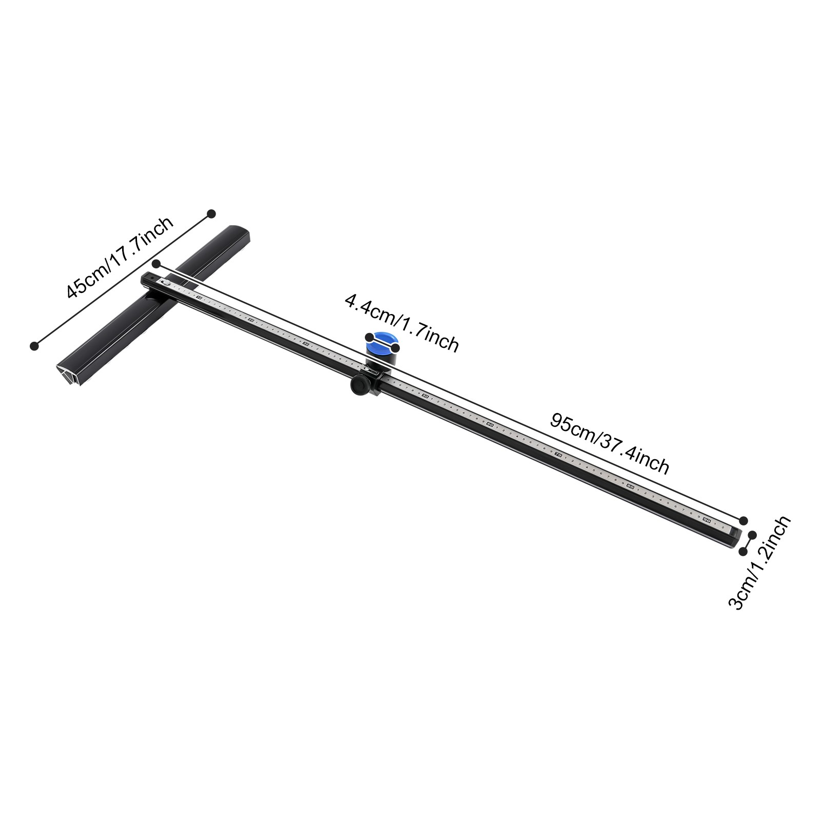 Black Manual Tile Cutting Tool Portable Tile Cutter W Pliers F 20mm Thick Tile