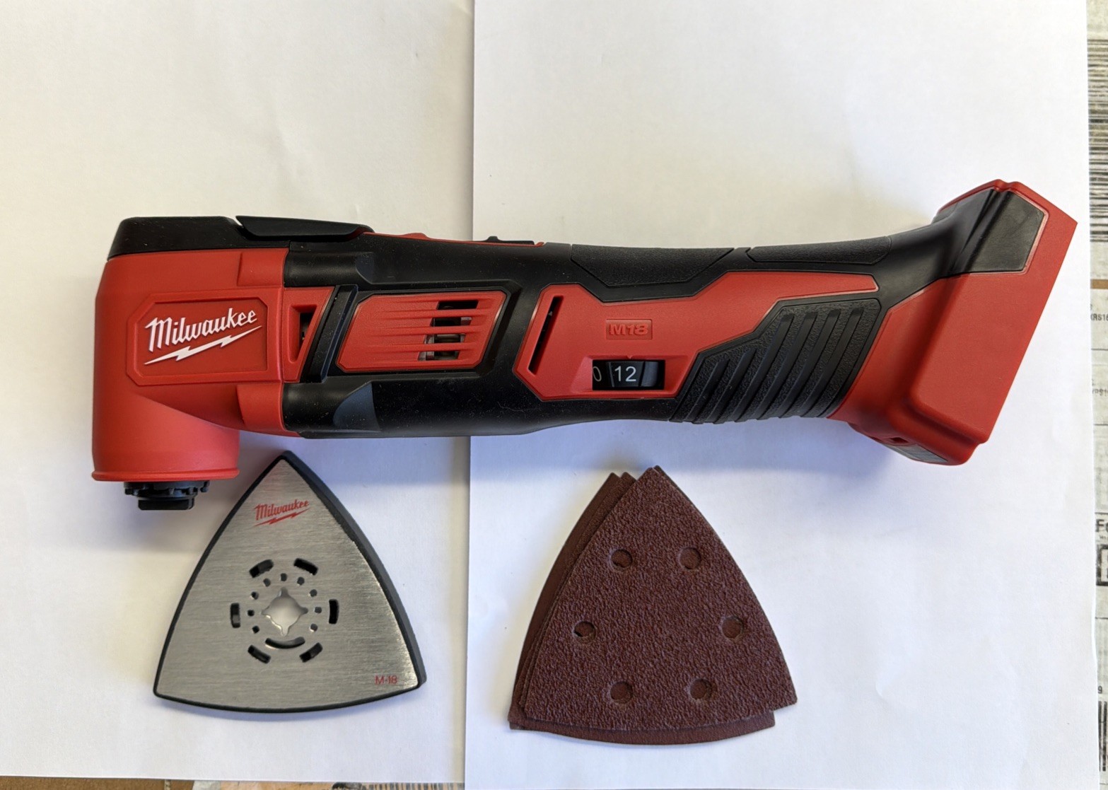 Milwaukee 2626-20 M18 18V Cordless Oscillating Multi Tool Only NWOB