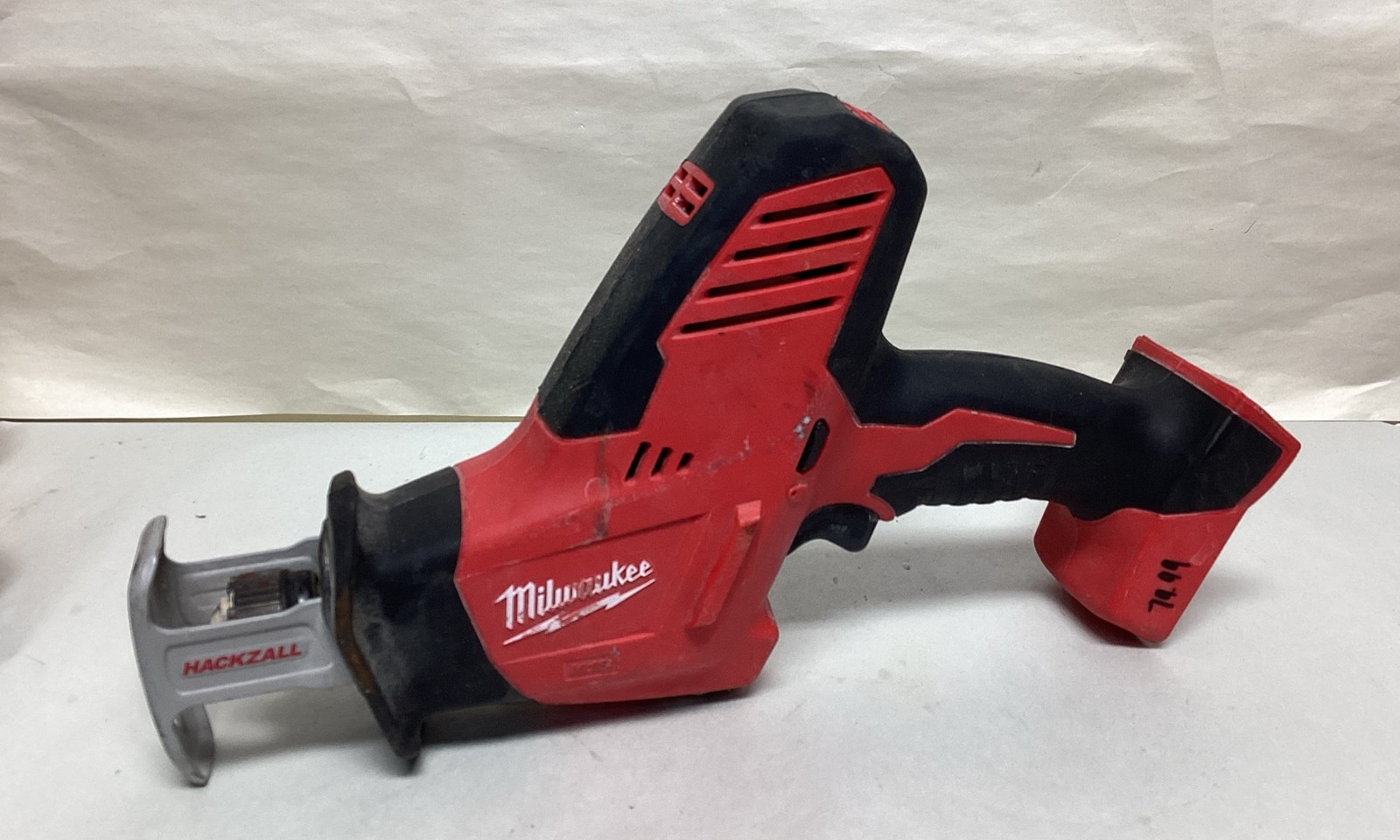 Milwaukee M18 18-Volt Lithium-Ion Cordless Hackzall Reciprocating Saw Tool-Only