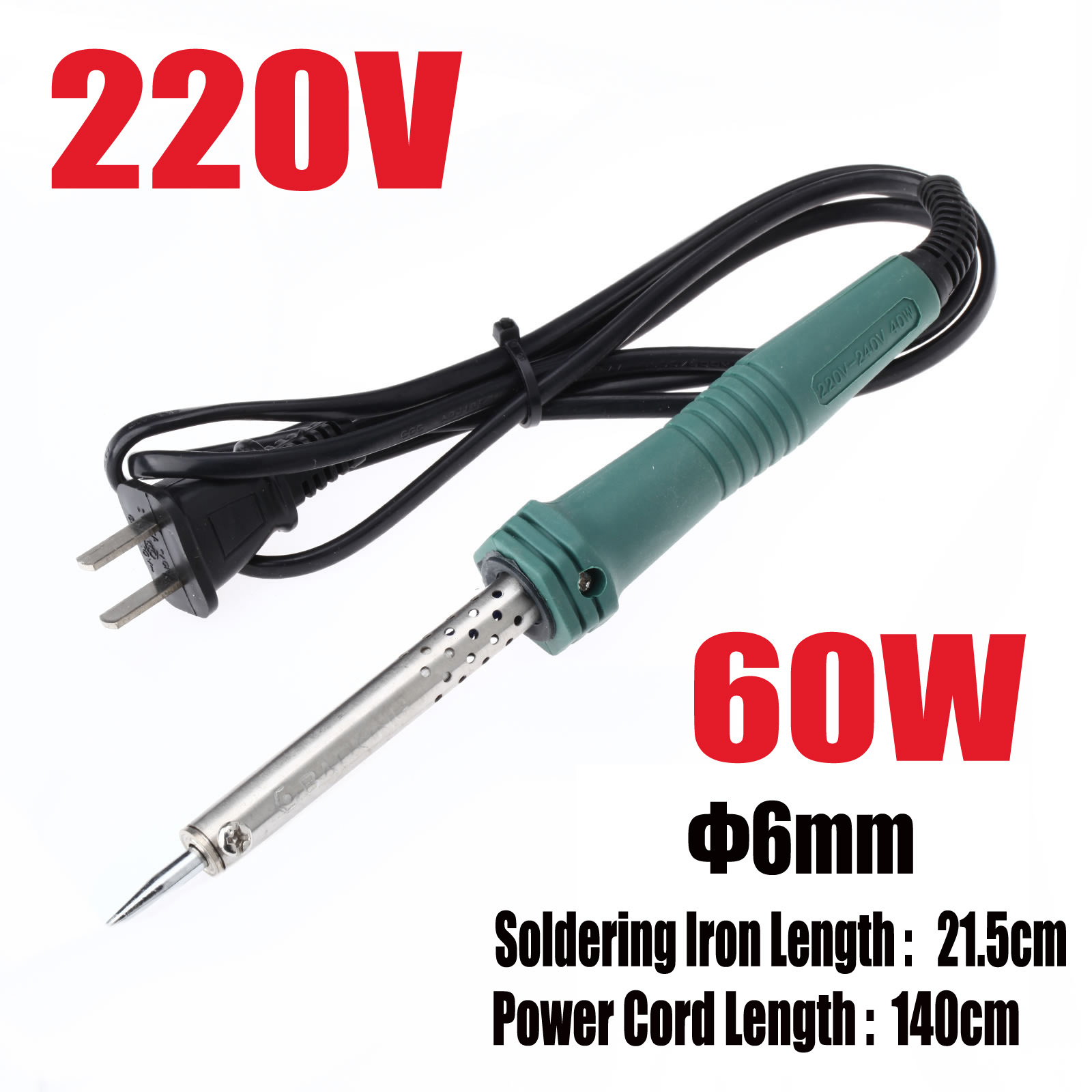 60W/100W/200W/300W Heat Pencil Electric Welding Soldering Gun Solder Iron Tool