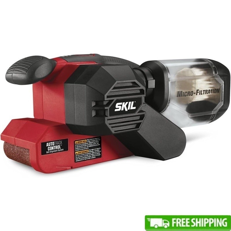 Electric Sander 6A Pressure Control Dust Collection Auto Track Alignment New