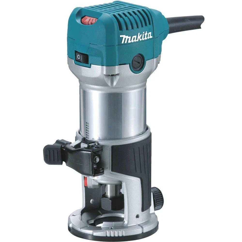 Makita RT0701C 1-1/4 HP 10,000-30,000 Rpm Variable Speed Compact Handheld Router