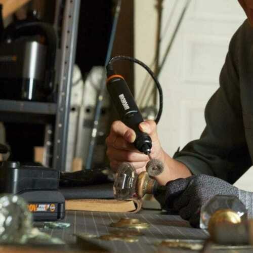WORX WX988L 20V (2) PC MAKERX Combo: Rotary Tool + Wood/Metal Crafter