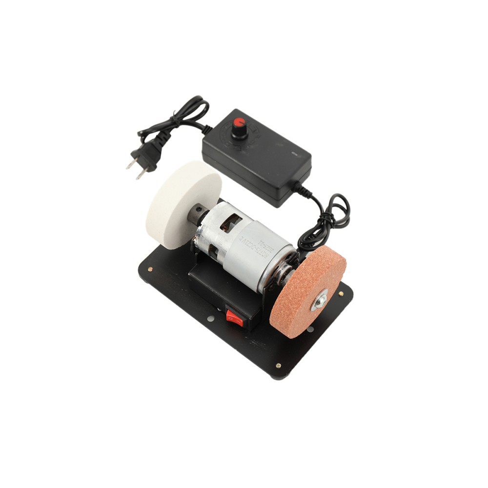 Mini Belt Sander Adjustable Electric Grinding Sanding Machine Power Belt Grinder
