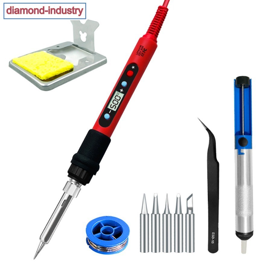 80W internal heating type digital adjustable temperature welding pen tool
