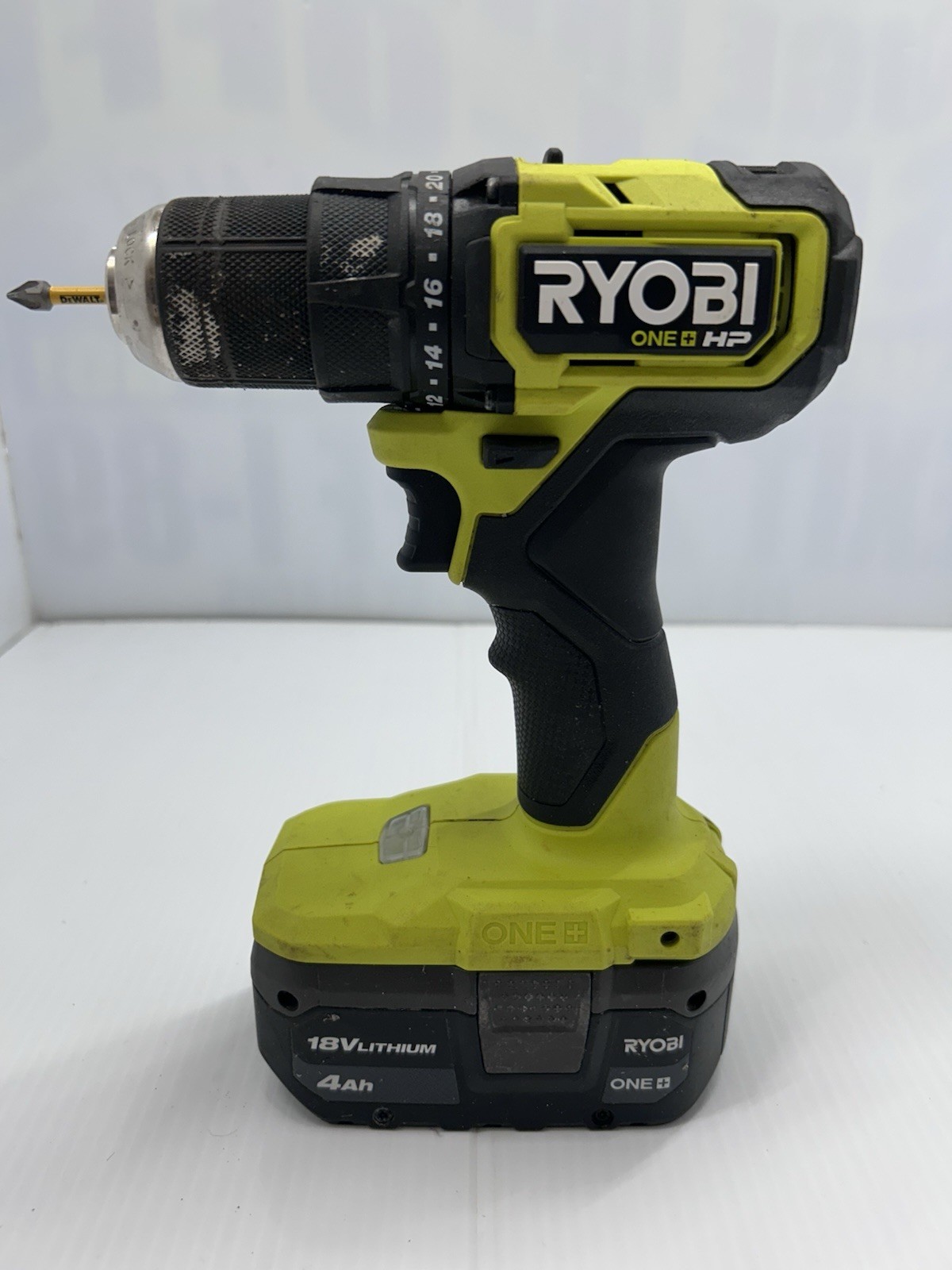 Ryobi One Plus HP Drill Set PSBDD01/PSBID02 W/ Battery & Charger