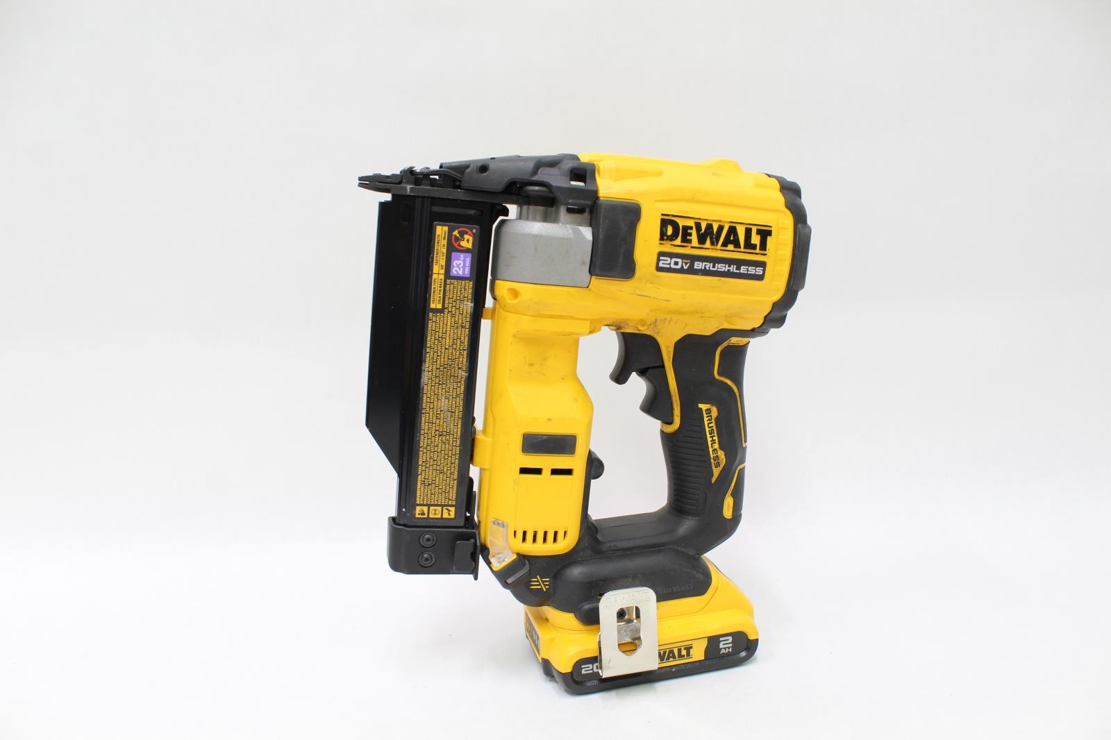 Dewalt DCN623D1 20V Max 23 Gauge Brushless Pin Nailer Kit w/ 2.0 Ah Battery