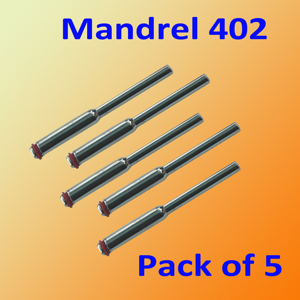 5 1/8&Prime; Shank Mandrel 402 Rotary Tool for Powerl Sanding Cutting Disc 426 409