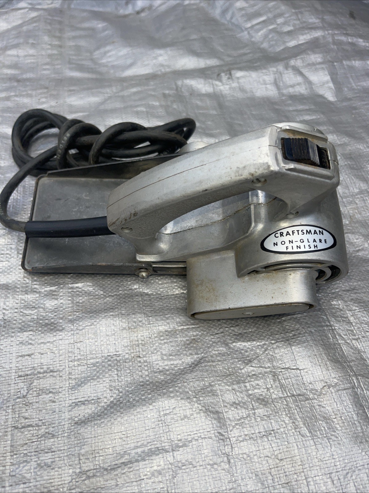 Craftsman Commercial 315.25020 Electric Planer Block Plane 3/8 Hp USA Powerful