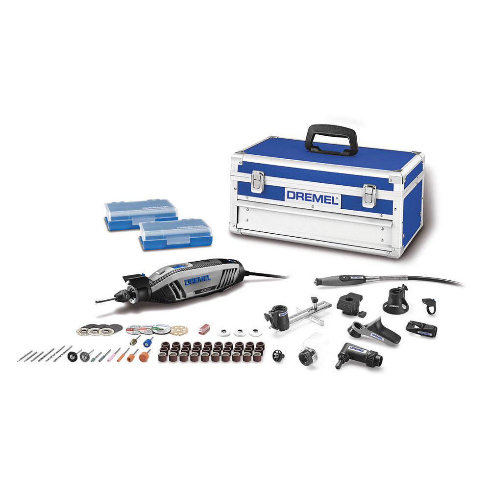 DREMEL 4300-9/64 Rotary Tool Kit,1.8 A,Variable Speed 52YP66